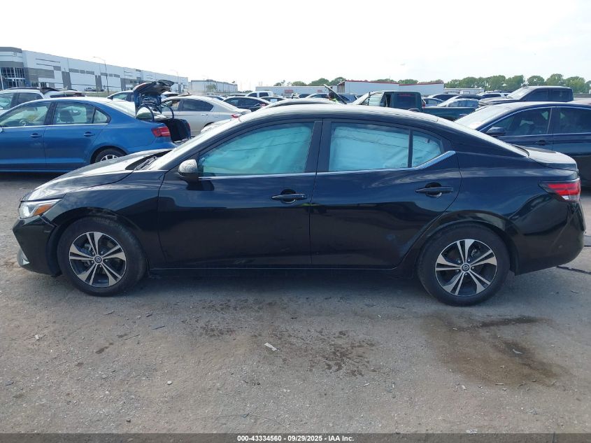 2021 Nissan Sentra Sv Xtronic Cvt VIN: 3N1AB8CV5MY255021 Lot: 43334560