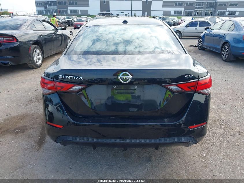 2021 Nissan Sentra Sv Xtronic Cvt VIN: 3N1AB8CV5MY255021 Lot: 43334560