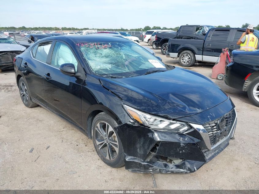 2021 Nissan Sentra Sv Xtronic Cvt VIN: 3N1AB8CV5MY255021 Lot: 43334560