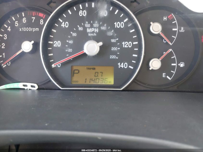 2009 Kia Rondo Lx VIN: KNAFG528297224216 Lot: 43334572