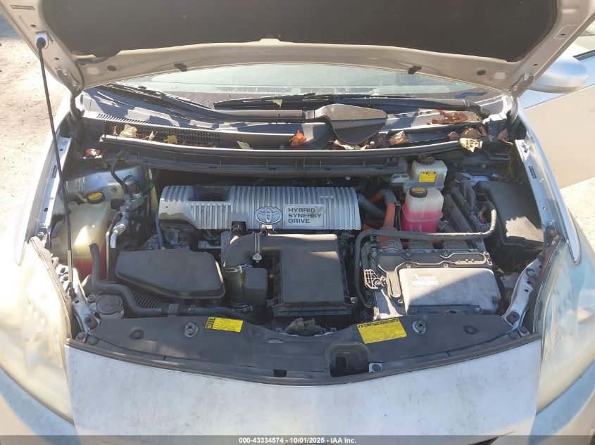 2010 Toyota Prius Iv VIN: JTDKN3DU2A5088921 Lot: 43334574