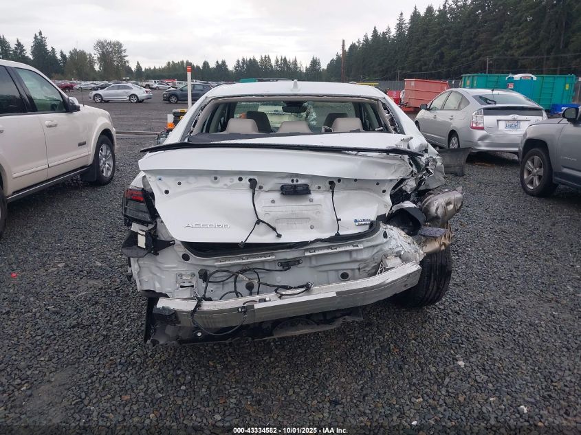 2023 Honda Accord Hybrid Touring VIN: 1HGCY2F83PA027410 Lot: 43334582