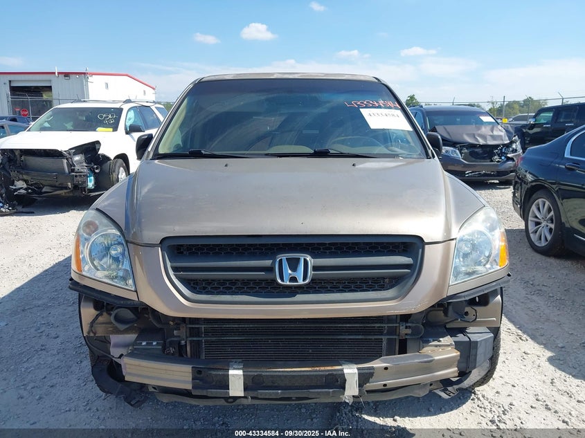 2004 Honda Pilot Lx VIN: 2HKYF18154H620291 Lot: 43334584