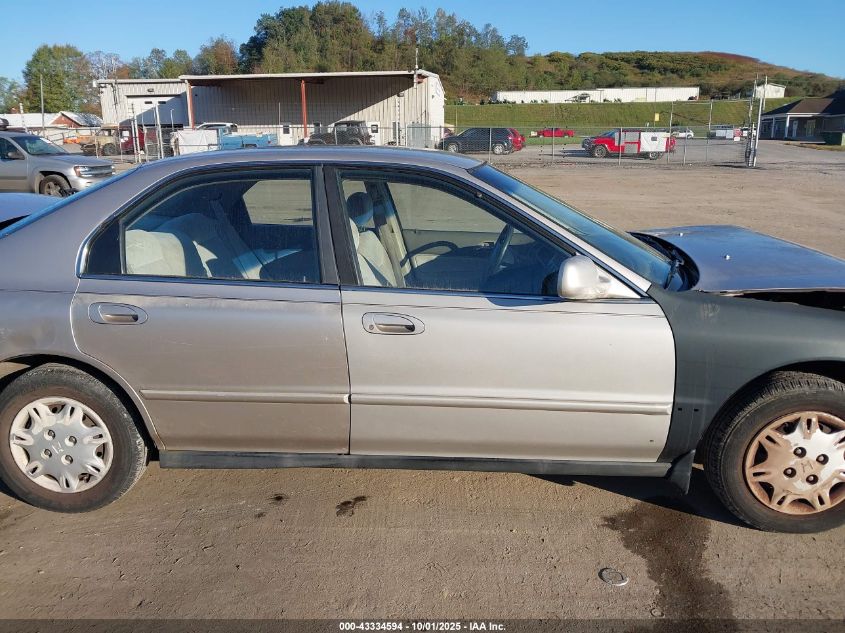 1997 Honda Accord Value VIN: 1HGCD5683VA150408 Lot: 43334594
