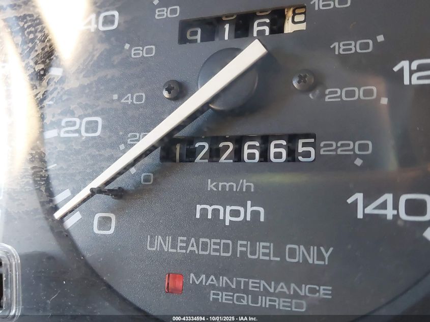 1997 Honda Accord Value VIN: 1HGCD5683VA150408 Lot: 43334594