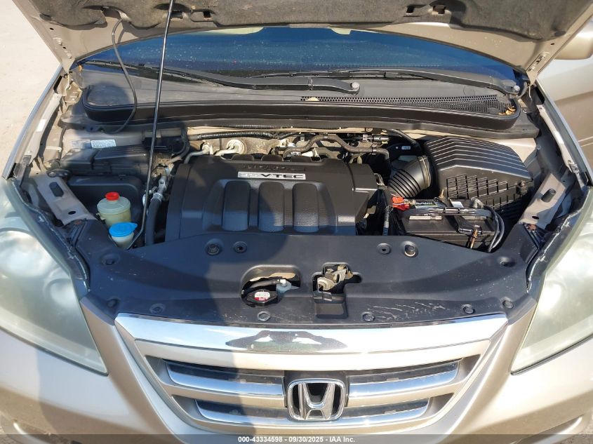 2005 Honda Odyssey Ex VIN: 5FNRL38465B044990 Lot: 43334598