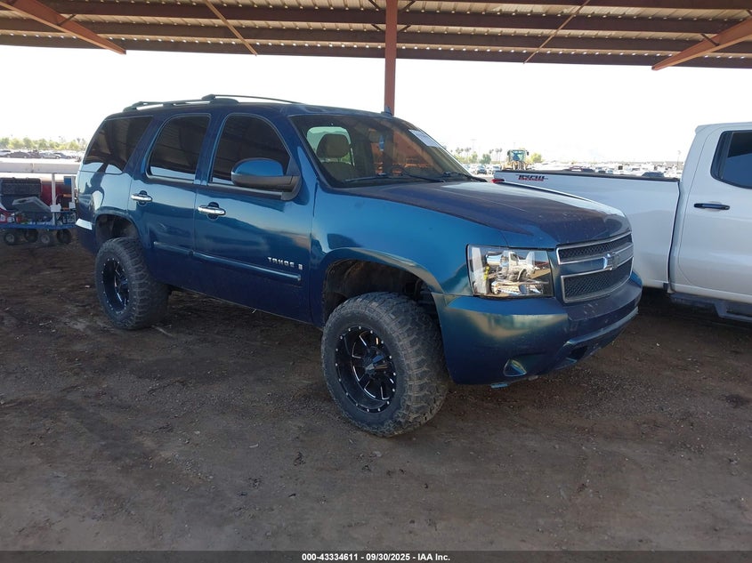 1GNFK13017R104841 2007 Chevrolet Tahoe Lt auction photo 1