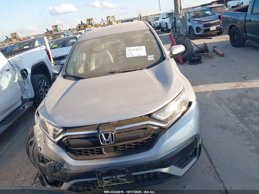 2022 Honda Cr-V 2Wd Ex-L VIN: 7FARW1H80NE002558 Lot: 43334619