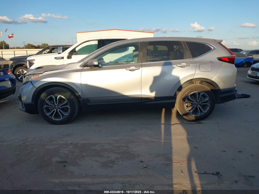 2022 Honda Cr-V 2Wd Ex-L VIN: 7FARW1H80NE002558 Lot: 43334619