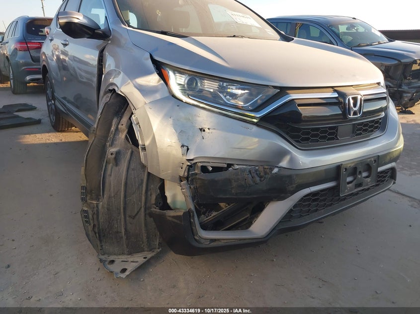 2022 Honda Cr-V 2Wd Ex-L VIN: 7FARW1H80NE002558 Lot: 43334619