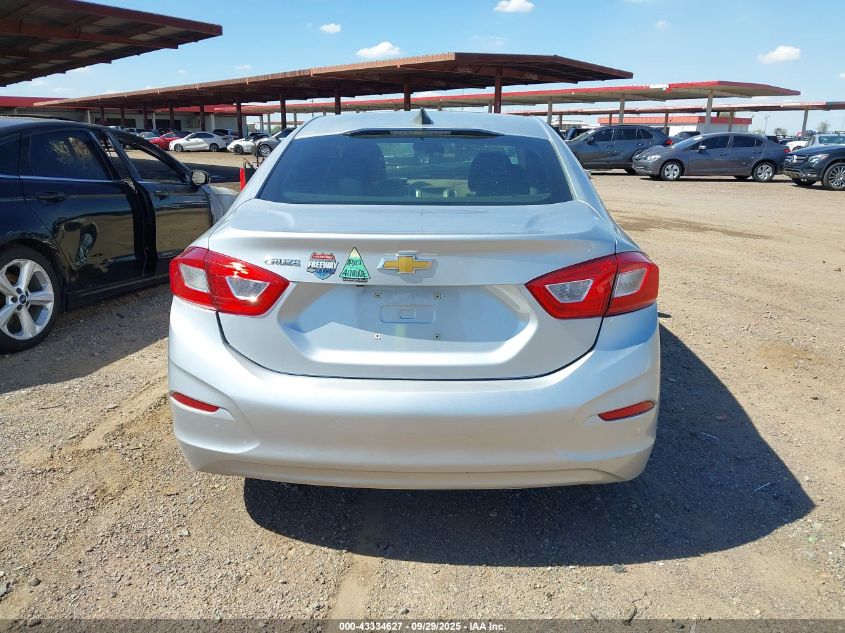 2018 Chevrolet Cruze Ls Auto VIN: 1G1BC5SM7J7141792 Lot: 43334627