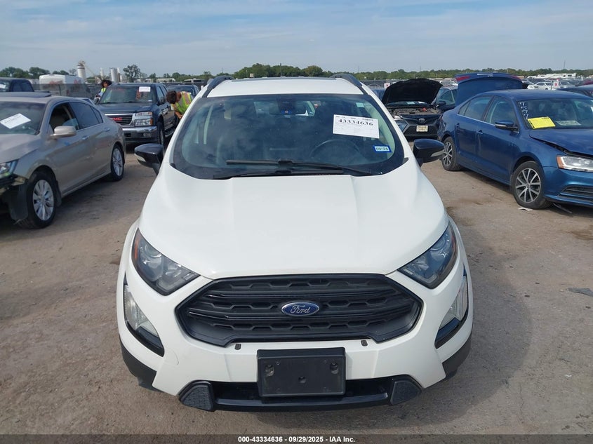 2020 Ford Ecosport Ses VIN: MAJ6S3JL9LC371441 Lot: 43334636