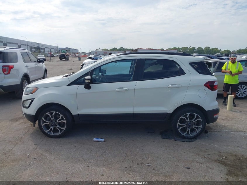 2020 Ford Ecosport Ses VIN: MAJ6S3JL9LC371441 Lot: 43334636