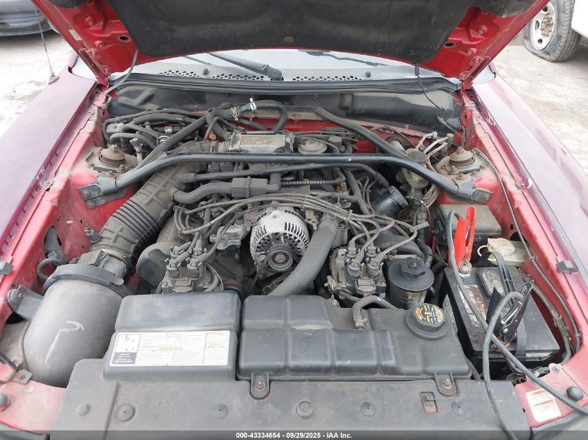 1996 Ford Mustang Gt VIN: 1FALP42XXTF215256 Lot: 43334654