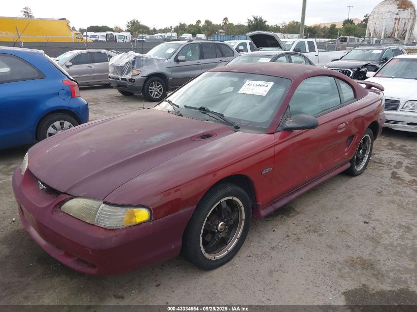 1996 Ford Mustang Gt VIN: 1FALP42XXTF215256 Lot: 43334654