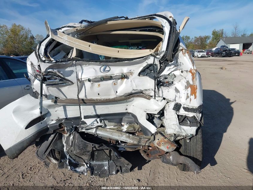 2011 Lexus Rx 350 VIN: 2T2BK1BA5BC084819 Lot: 43334662