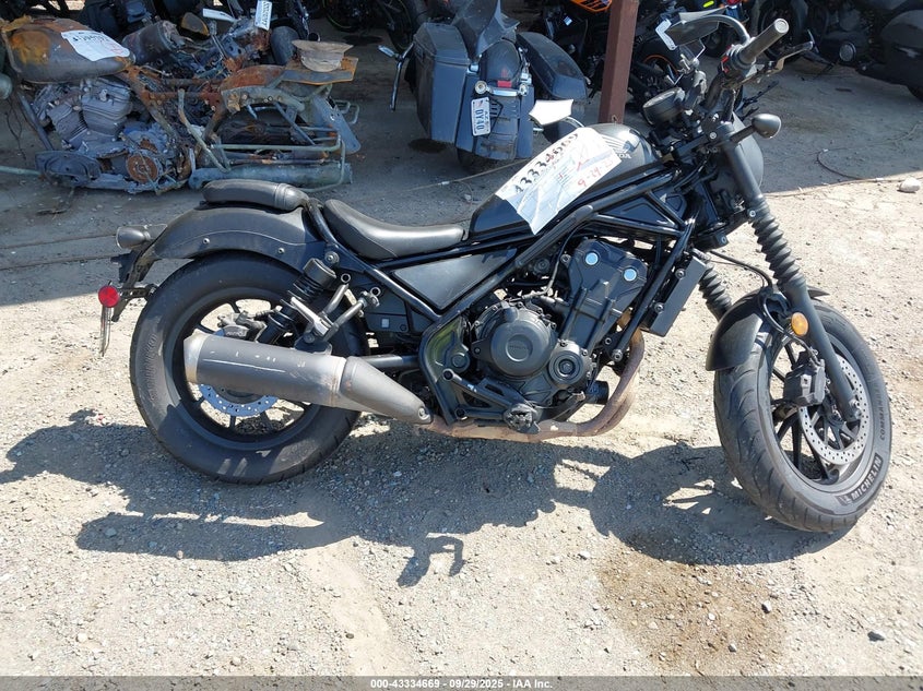 2021 Honda Cmx500 A2 VIN: MLHPC5640M5000003 Lot: 43334669