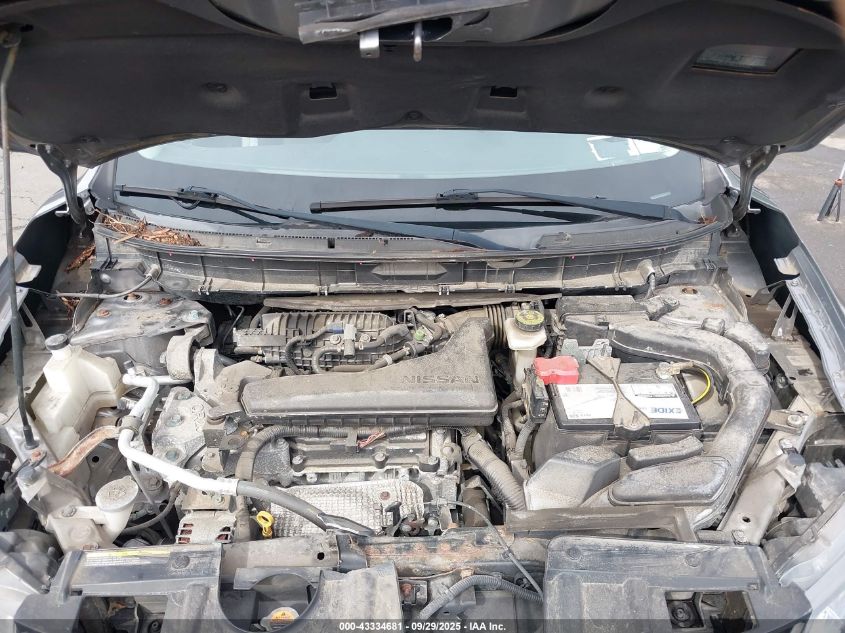 2015 Nissan Rogue S VIN: KNMAT2MVXFP500776 Lot: 43334681