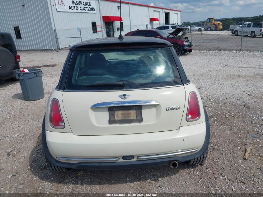 2006 Mini Cooper VIN: WMWRC33526TK64879 Lot: 43334683