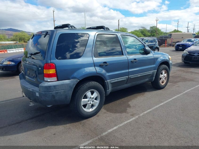 2005 Ford Escape Xlt VIN: 1FMCU03125KB24543 Lot: 43334703