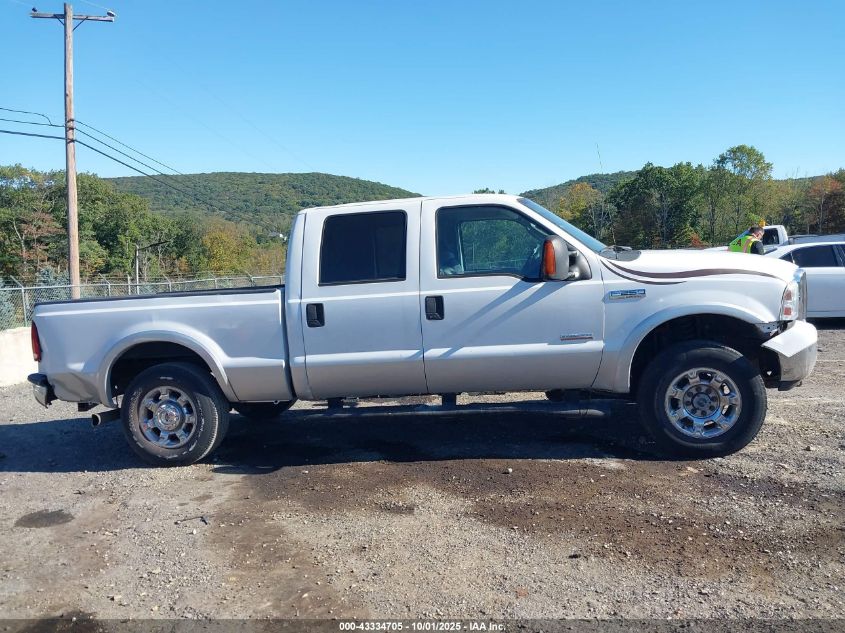 2005 Ford F-250 Lariat/Xl/Xlt VIN: 1FTSW21P25EA76604 Lot: 43334705