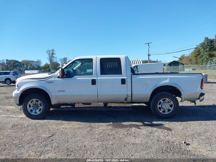 2005 Ford F-250 Lariat/Xl/Xlt VIN: 1FTSW21P25EA76604 Lot: 43334705