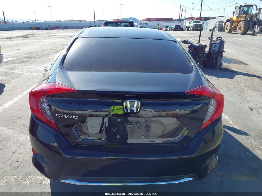 2020 Honda Civic Lx VIN: 19XFC2F62LE213214 Lot: 43334708
