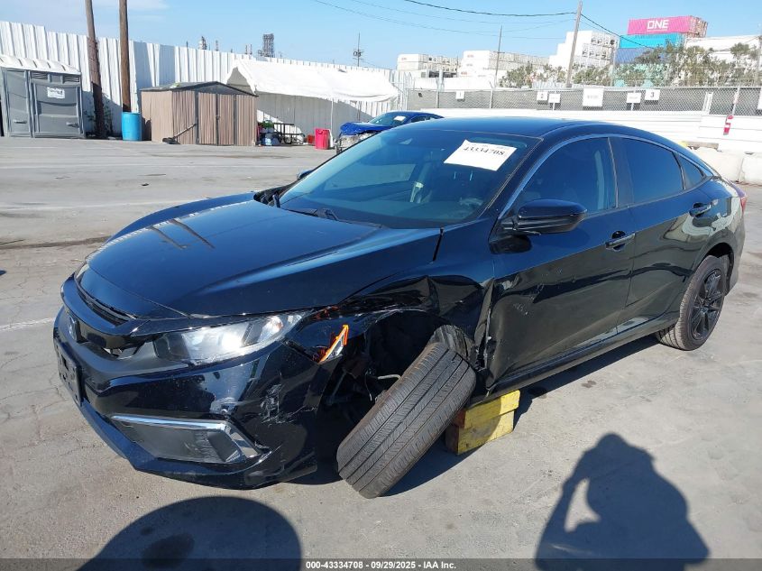 2020 Honda Civic Lx VIN: 19XFC2F62LE213214 Lot: 43334708