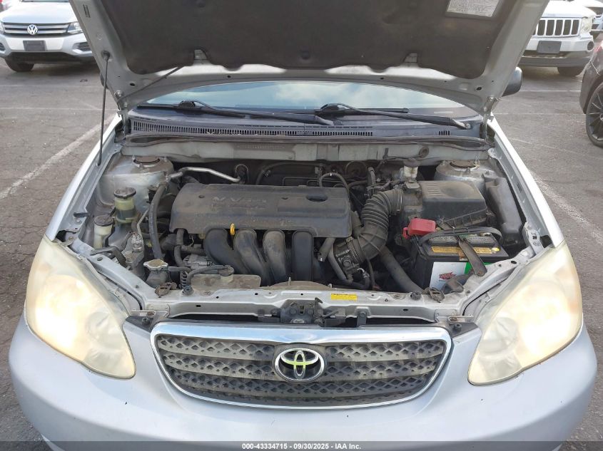 2006 Toyota Corolla Ce VIN: JTDBR32E560070000 Lot: 43334715