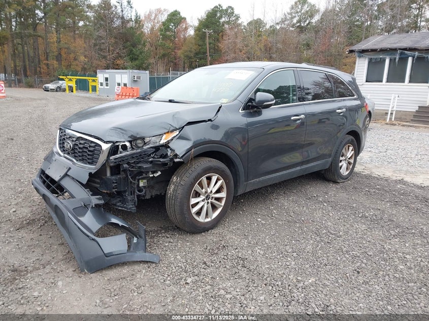 Vin: 5xypg4a36lg680589, lot: 43829436, kia sorento 2.4l lx 20202