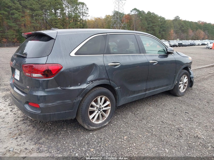 Vin: 5xypg4a36lg680589, lot: 43829436, kia sorento 2.4l lx 20204
