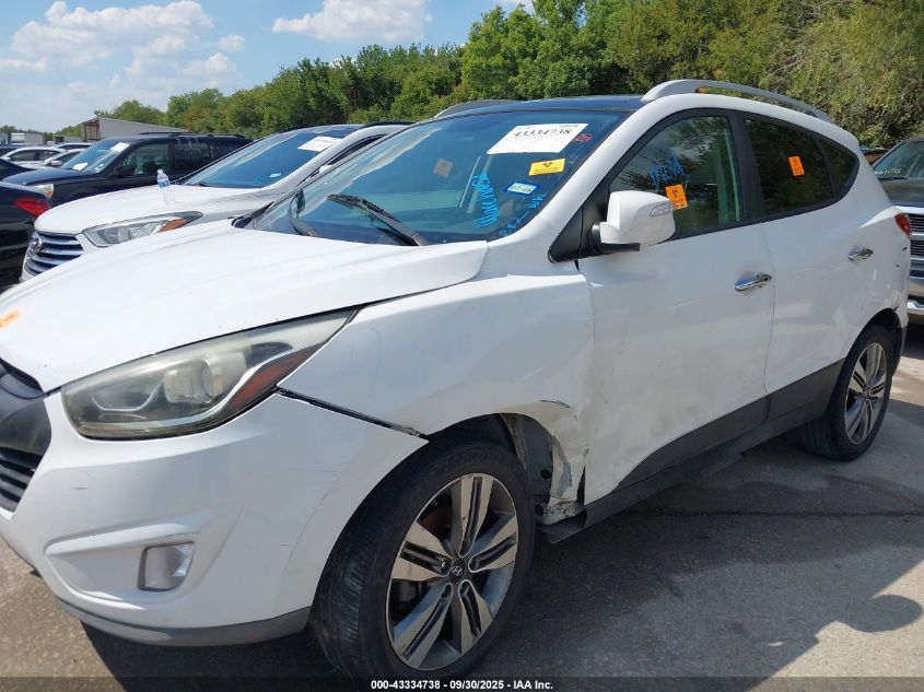 2015 Hyundai Tucson Limited VIN: KM8JU3AG8FU106649 Lot: 43334738