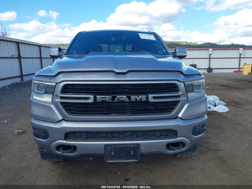 2019 RAM 1500 BIG HORN/LONE STAR  4X4 6'4 BOX 1C6SRFBT2KN733222