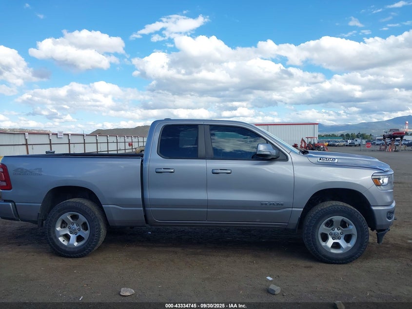 2019 RAM 1500 BIG HORN/LONE STAR  4X4 6'4 BOX 1C6SRFBT2KN733222