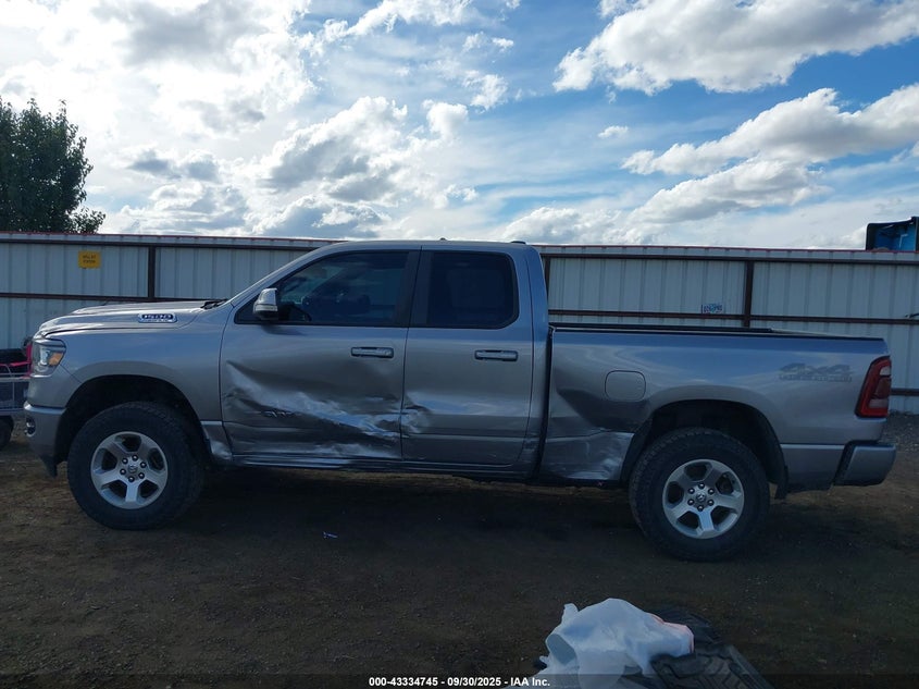2019 RAM 1500 BIG HORN/LONE STAR  4X4 6'4 BOX 1C6SRFBT2KN733222