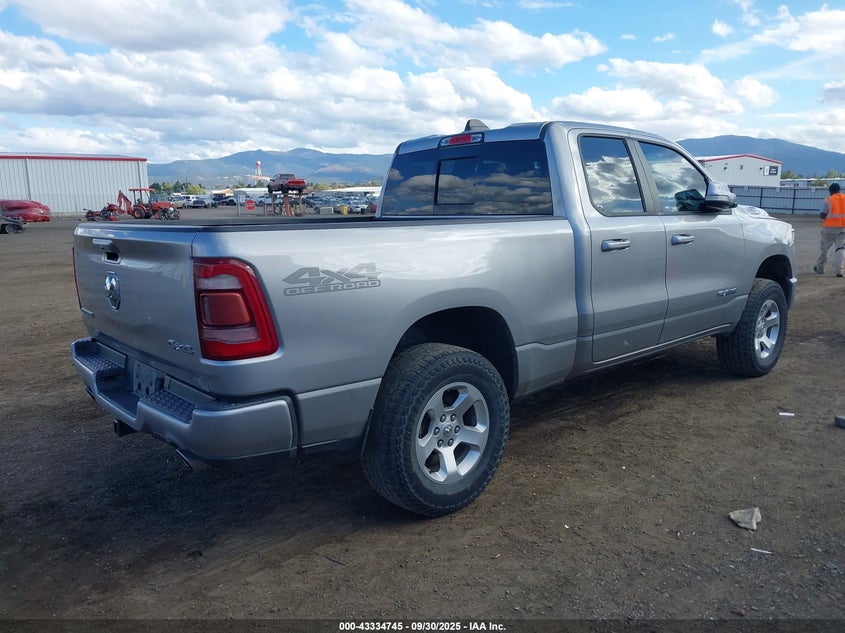 2019 RAM 1500 BIG HORN/LONE STAR  4X4 6'4 BOX 1C6SRFBT2KN733222