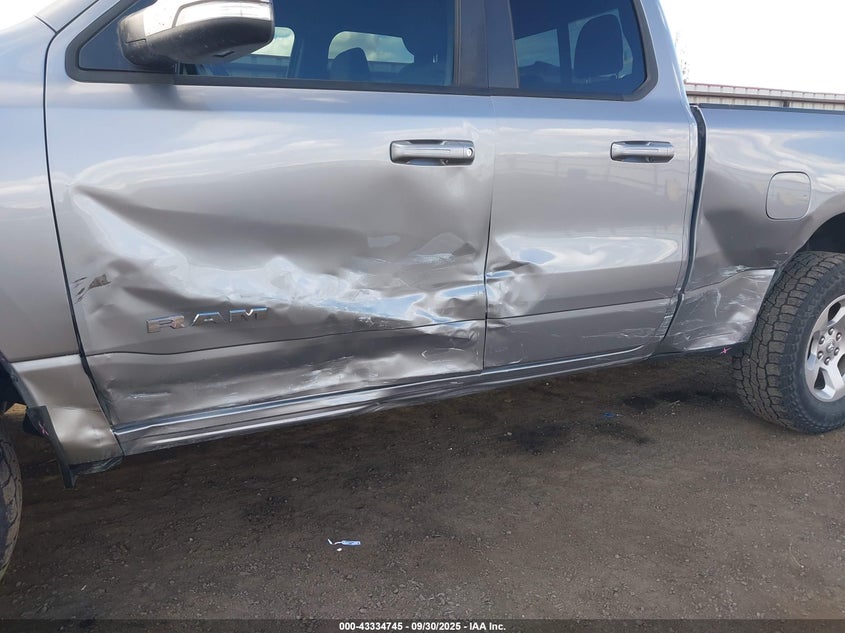 2019 RAM 1500 BIG HORN/LONE STAR  4X4 6'4 BOX 1C6SRFBT2KN733222