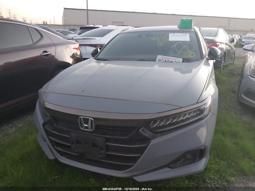 2022 Honda Accord Hybrid Sport VIN: 1HGCV3F20NA027310 Lot: 43334759