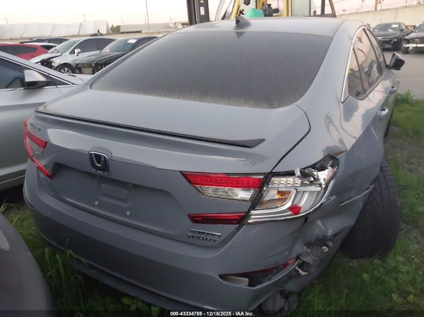 2022 Honda Accord Hybrid Sport VIN: 1HGCV3F20NA027310 Lot: 43334759