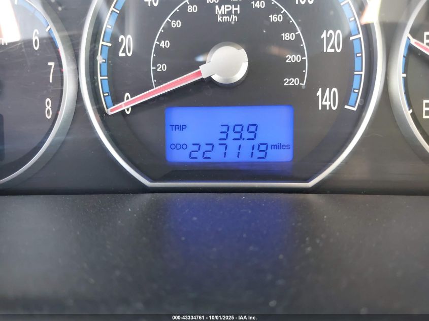 2007 Hyundai Santa Fe Gls VIN: 5NMSG13D47H106941 Lot: 43334761