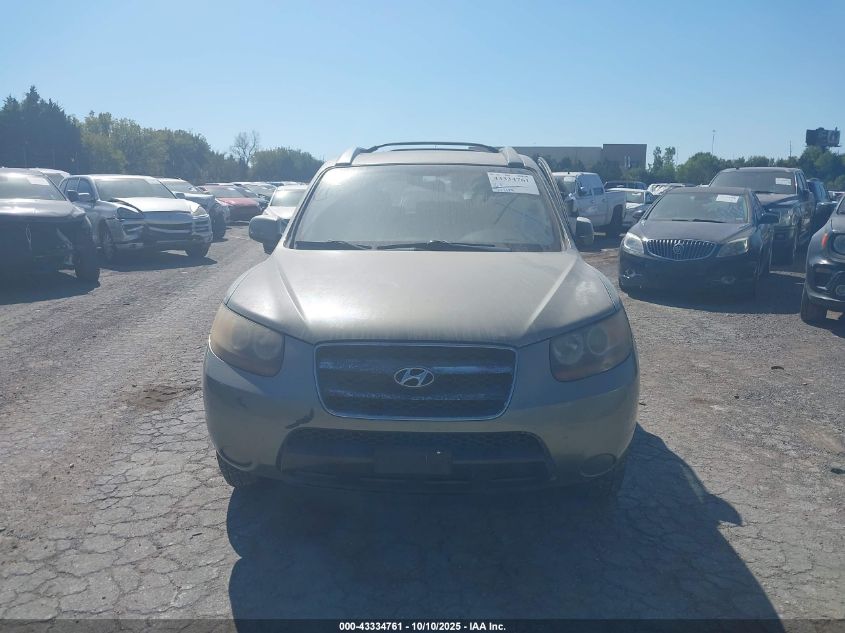 2007 Hyundai Santa Fe Gls VIN: 5NMSG13D47H106941 Lot: 43334761