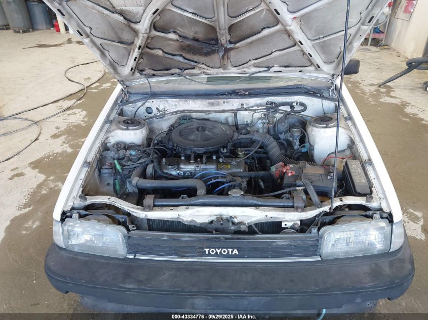 1987 Toyota Corolla Fx VIN: 1NXAE82G6HZ426435 Lot: 43334776