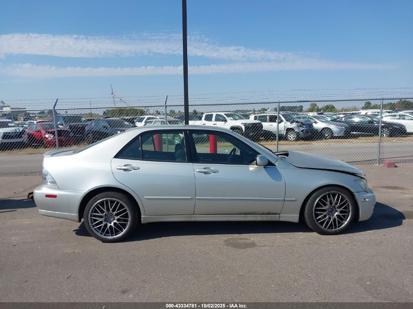 2002 Lexus Is 300 Base W/5-Speed Manual VIN: JTHBD192220043067 Lot: 43334781
