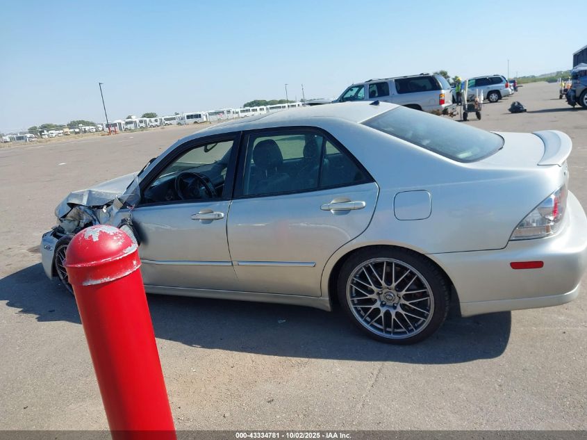 2002 Lexus Is 300 Base W/5-Speed Manual VIN: JTHBD192220043067 Lot: 43334781