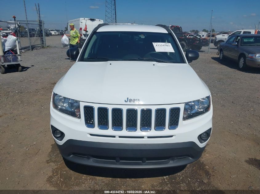 2016 Jeep Compass Sport VIN: 1C4NJCBA1GD743148 Lot: 43334782