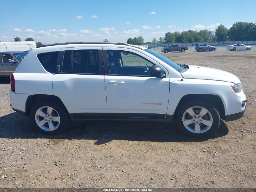 2016 Jeep Compass Sport VIN: 1C4NJCBA1GD743148 Lot: 43334782