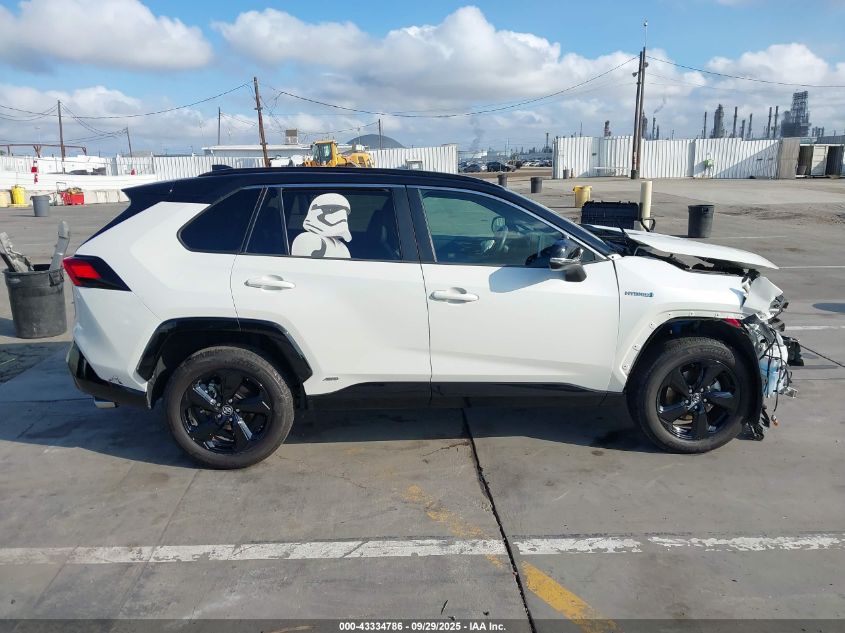 2020 Toyota Rav4 Hybrid Xse VIN: 2T3EWRFV9LW047930 Lot: 43334786
