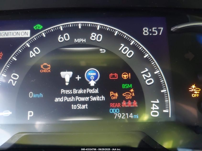 2020 Toyota Rav4 Hybrid Xse VIN: 2T3EWRFV9LW047930 Lot: 43334786