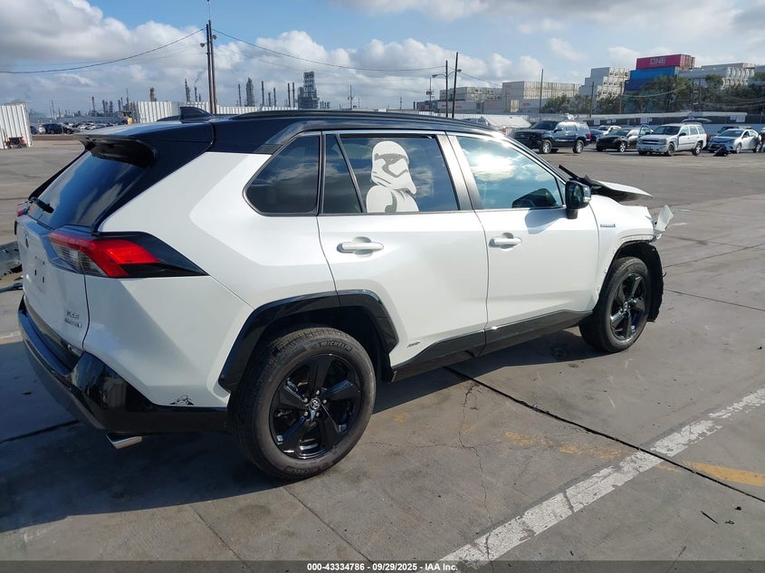 VIN 2T3EWRFV9LW047930 2020 TOYOTA RAV4 HYBRID XSE