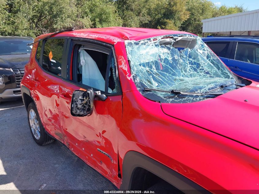 2023 Jeep Renegade Latitude 4X4 VIN: ZACNJDB16PPP71791 Lot: 43334804